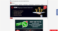 Desktop Screenshot of edkbilgisayar.com