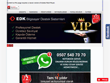 Tablet Screenshot of edkbilgisayar.com